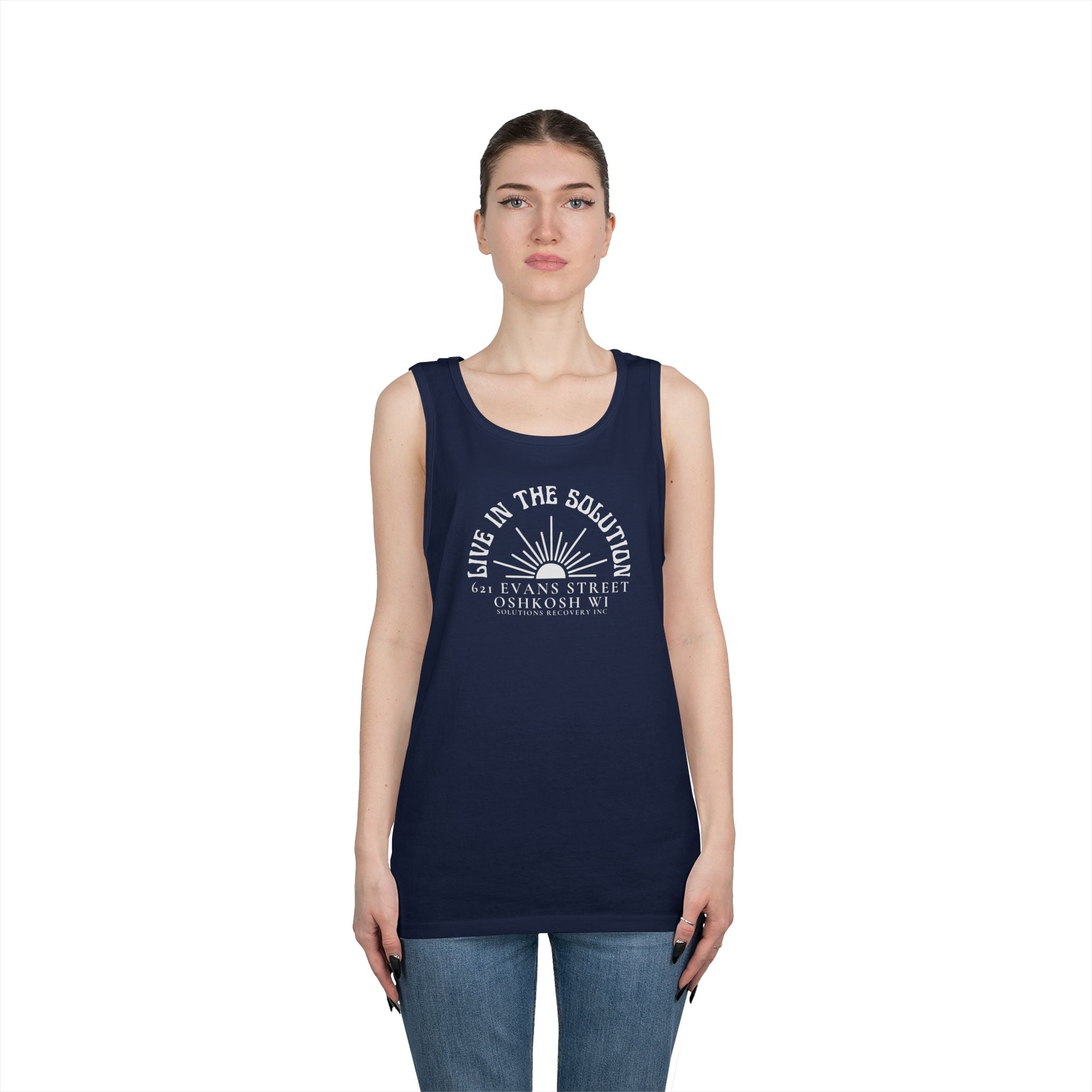 Live In the Solution Sunshine Tank Top