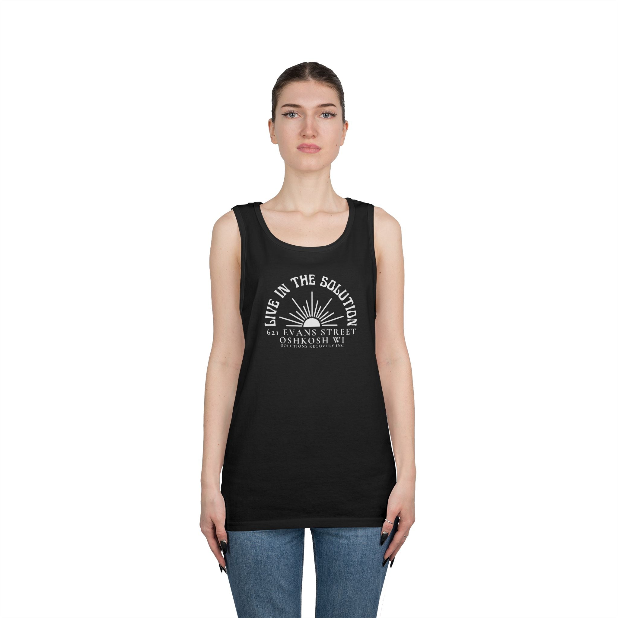 Live In the Solution Sunshine Tank Top