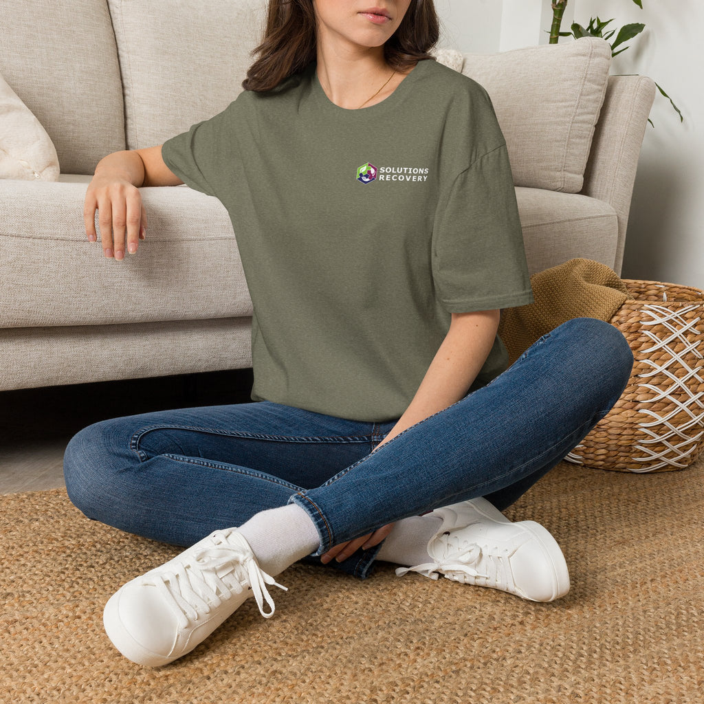 Solutions Recovery Logo Unisex Softstyle T-Shirt Gildan 64000