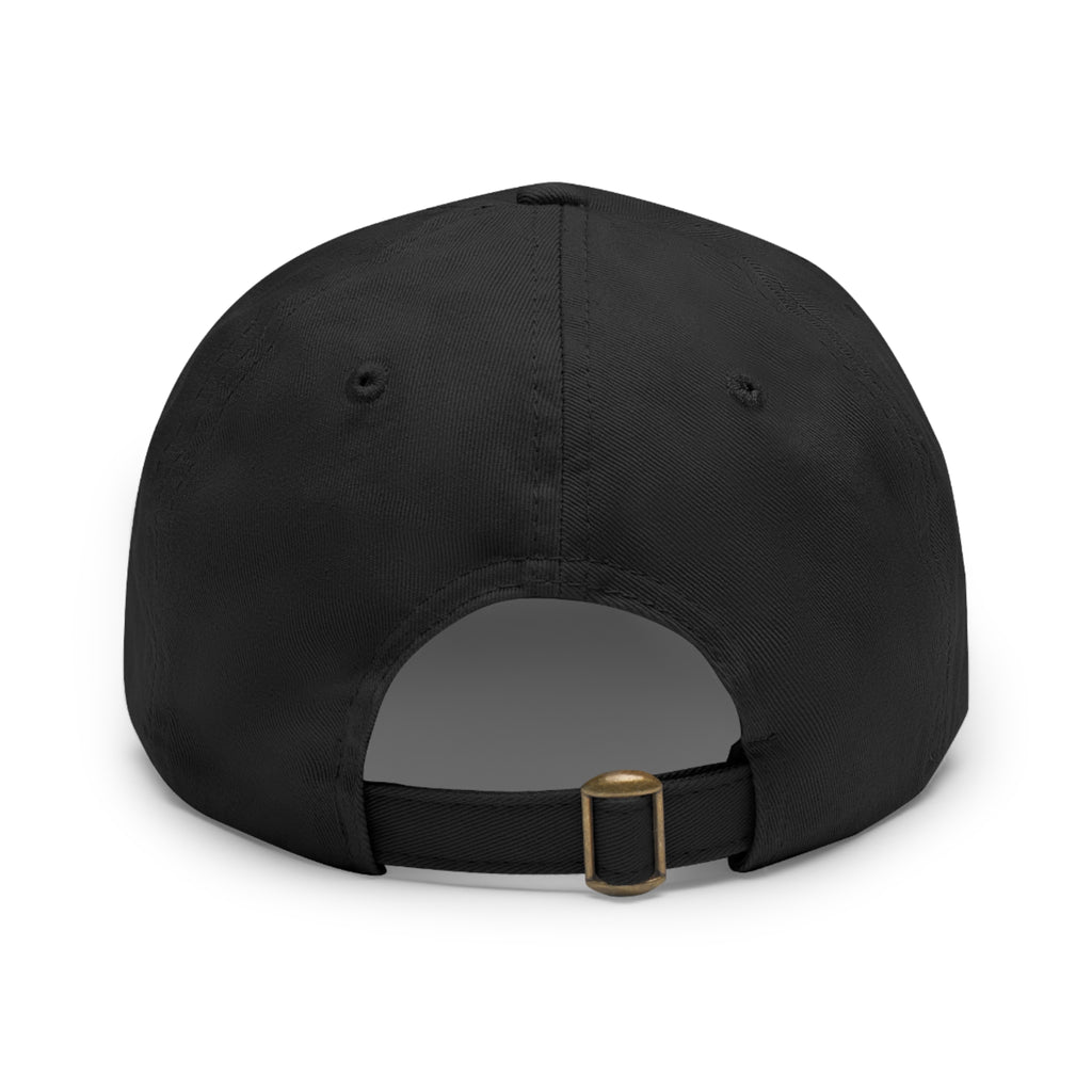 Solutions Recovery Leather Patch Dad Hat — "Live in the Solution"