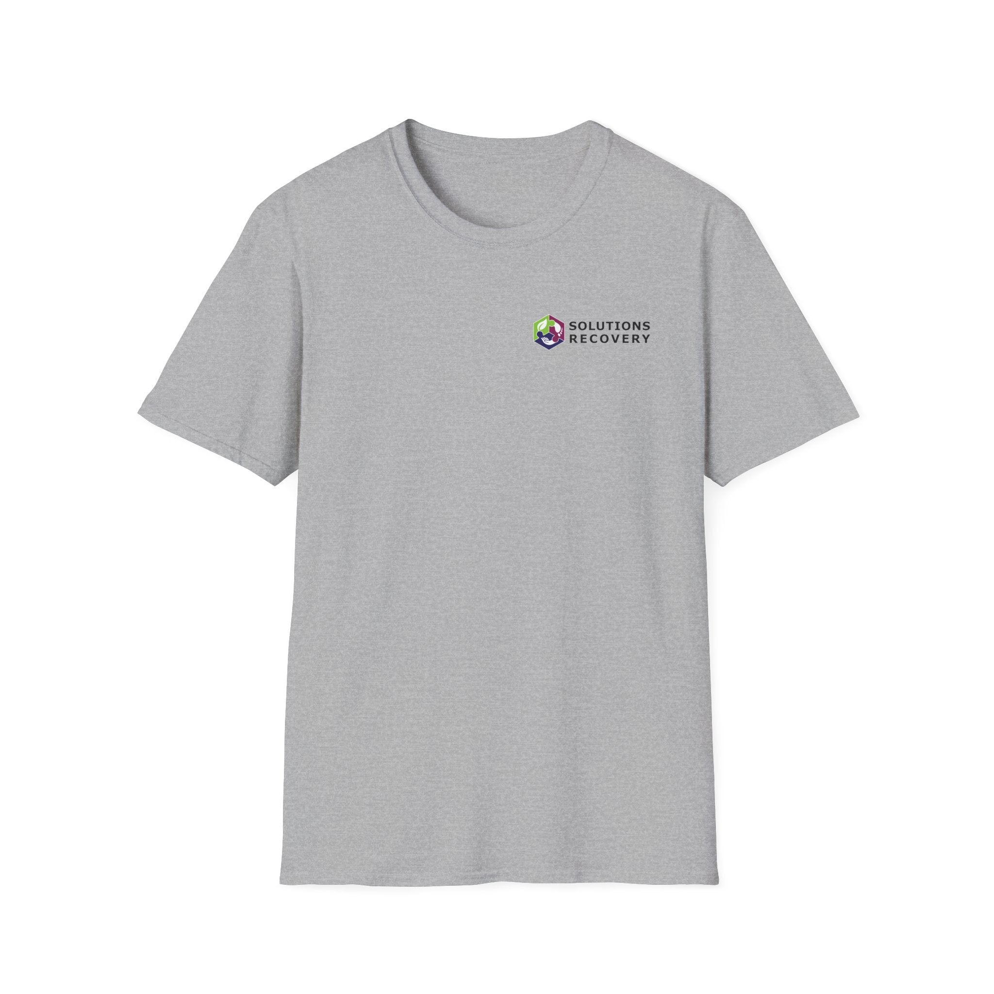 Solutions Recovery Logo Unisex Softstyle T-Shirt Gildan 64000