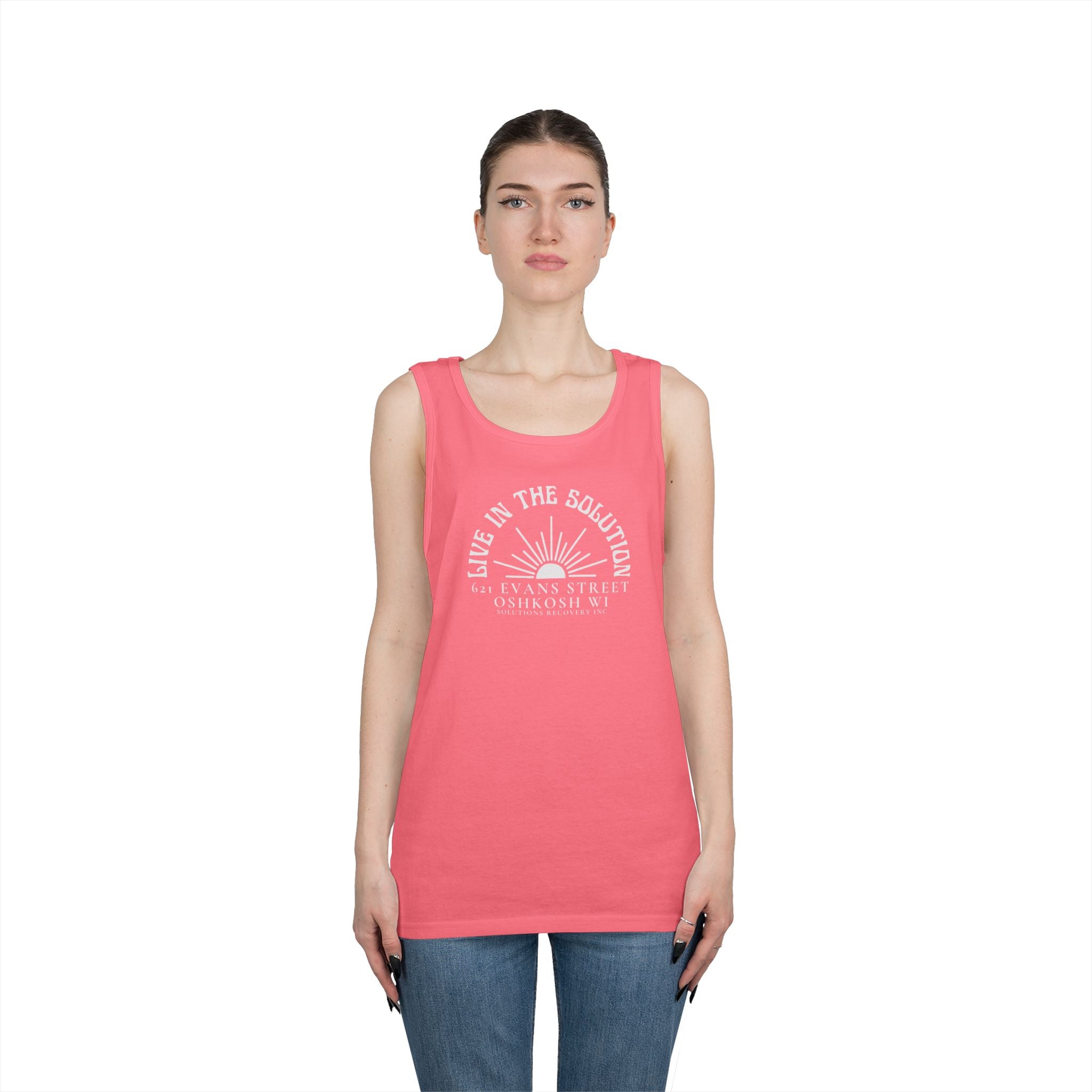 Live In the Solution Sunshine Tank Top