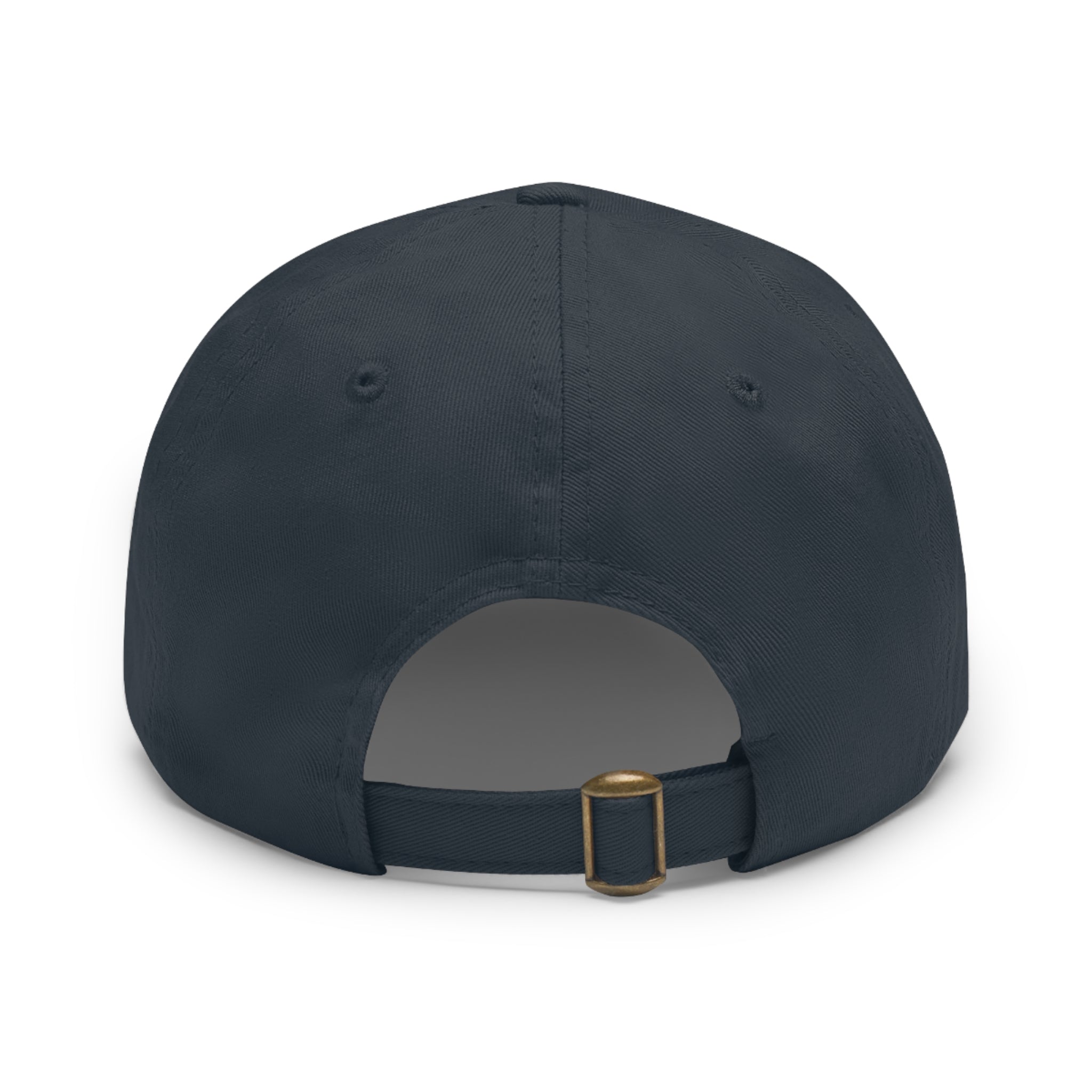 Solutions Recovery Leather Patch Dad Hat — "Live in the Solution"