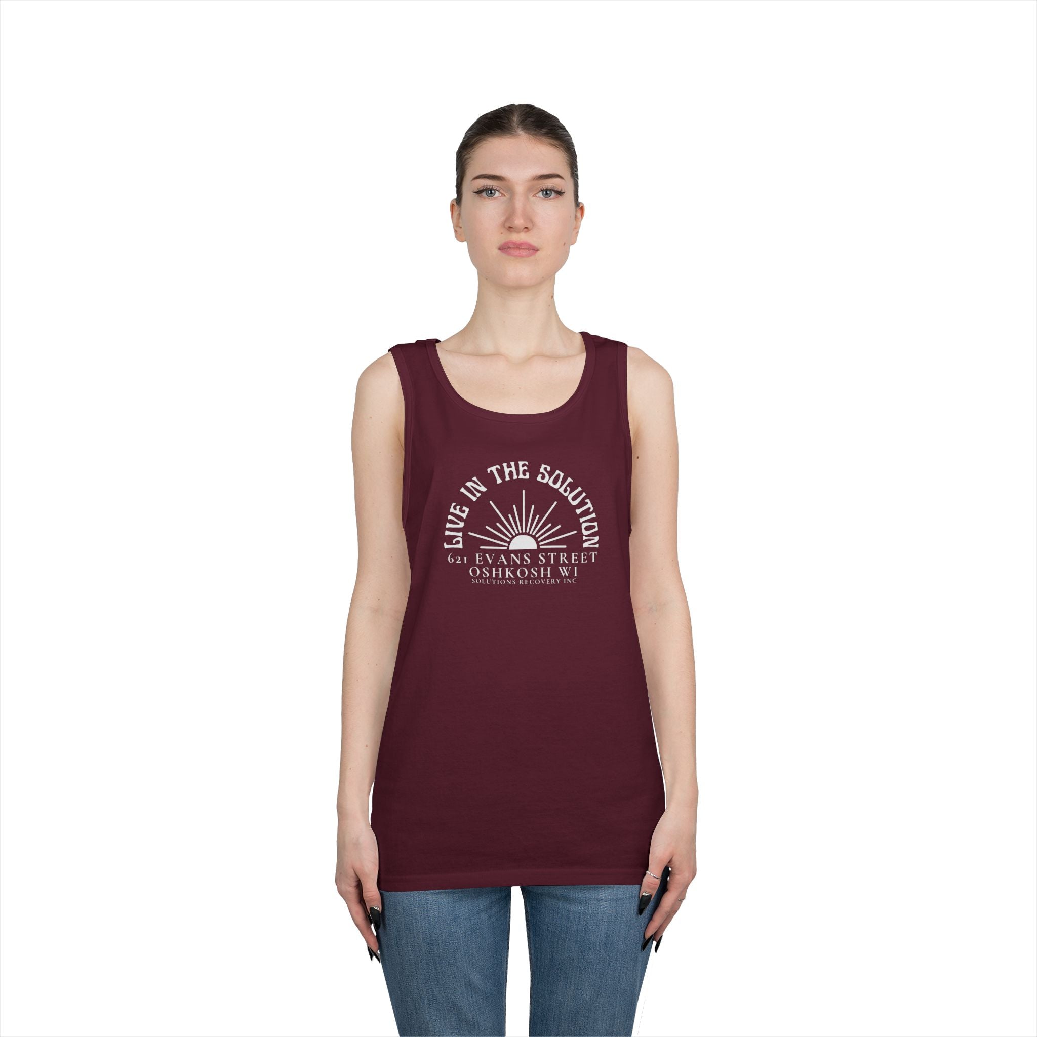 Live In the Solution Sunshine Tank Top