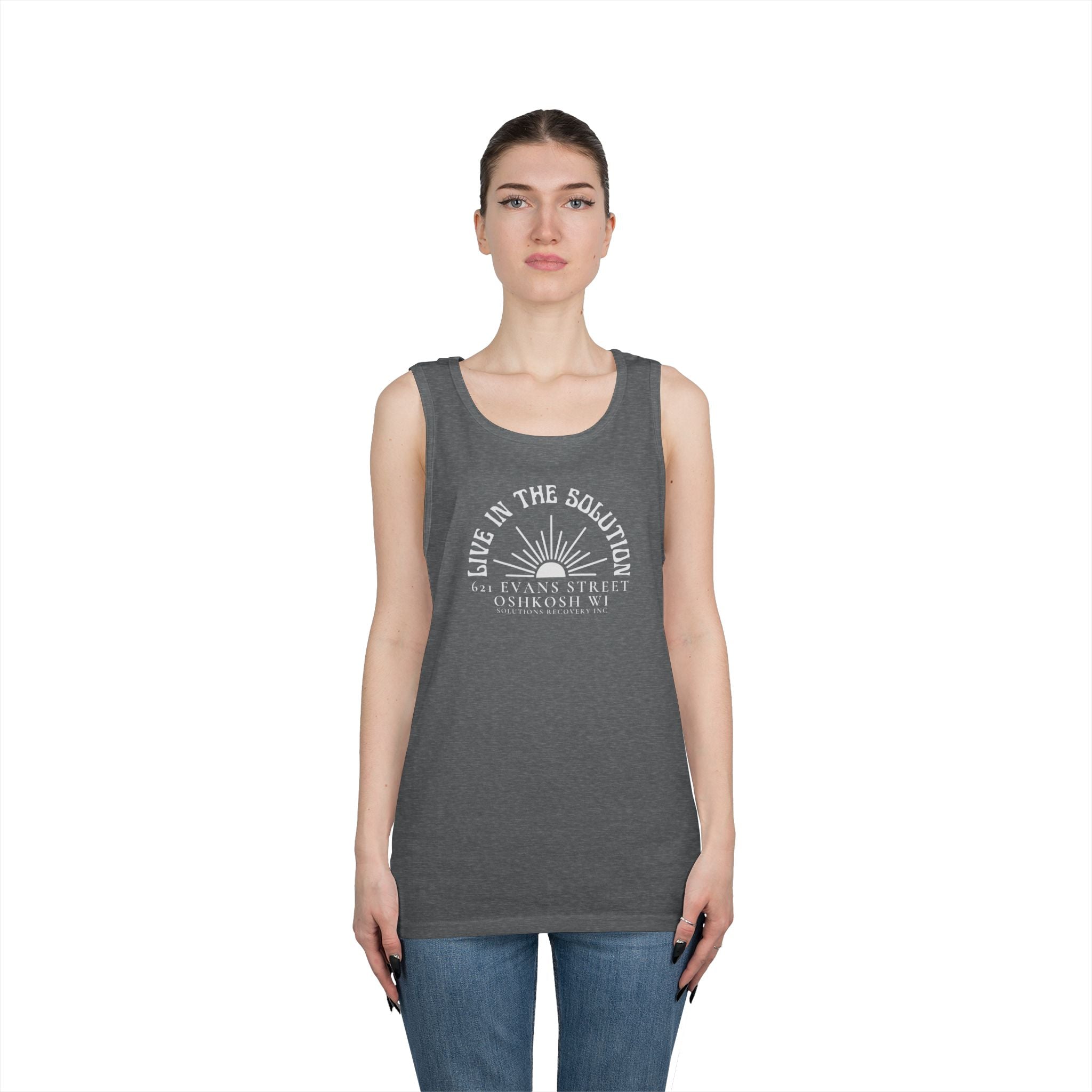 Live In the Solution Sunshine Tank Top