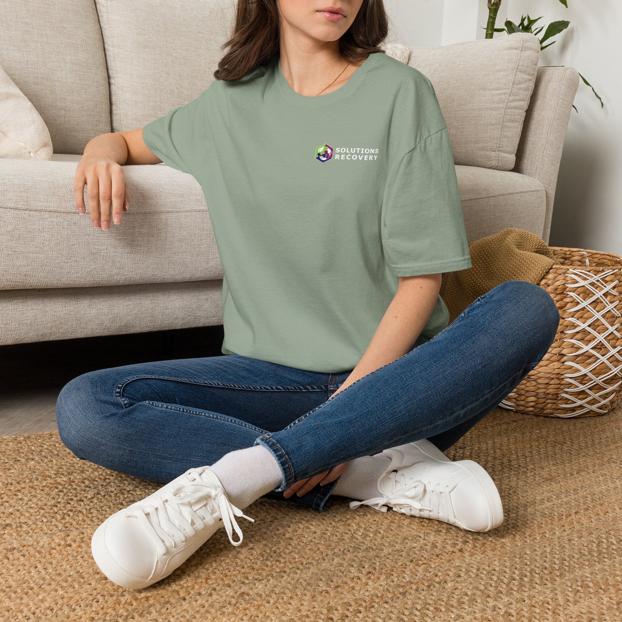 Solutions Recovery Logo Unisex Softstyle T-Shirt Gildan 64000