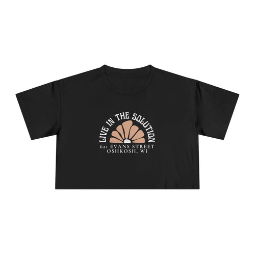 Live in the Solution Cropped Tee