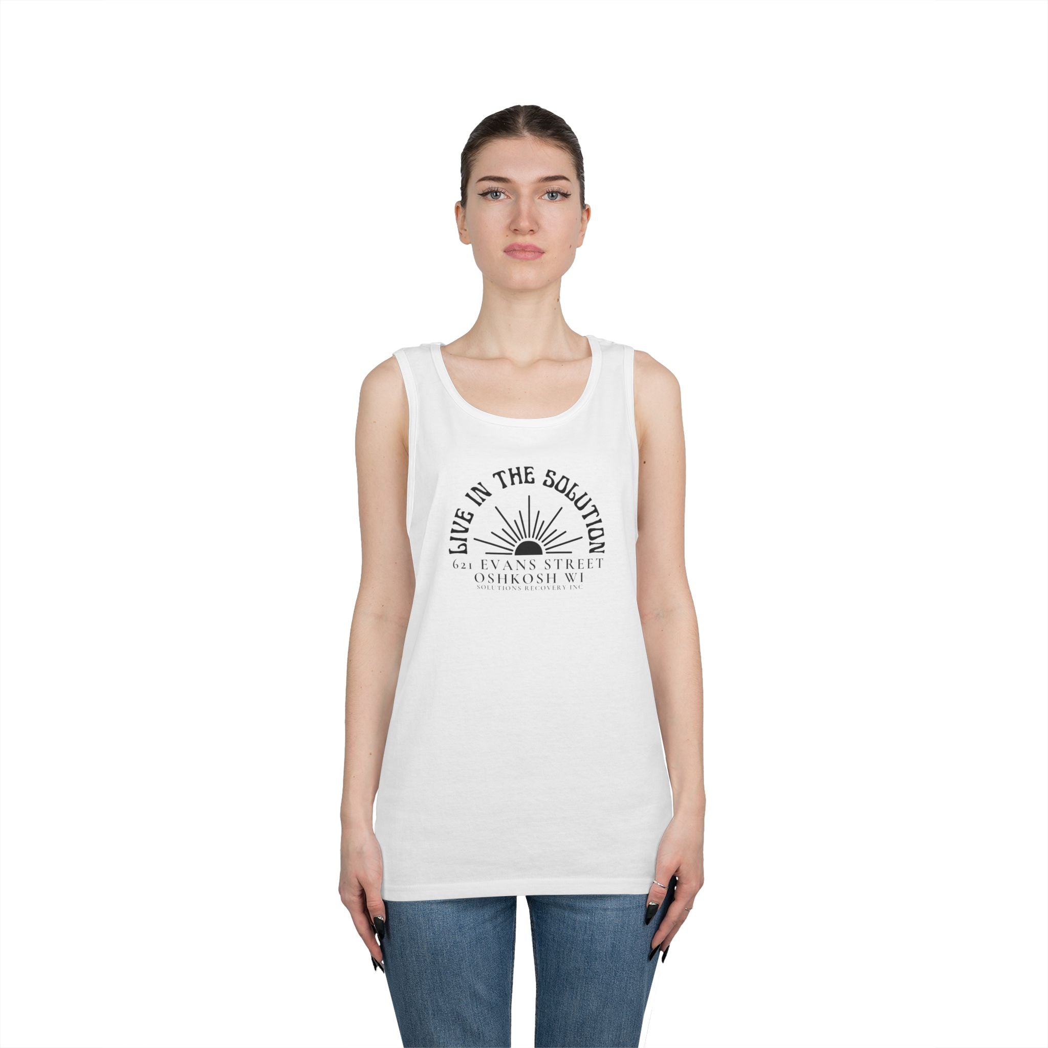 Live In the Solution Sunshine Tank Top