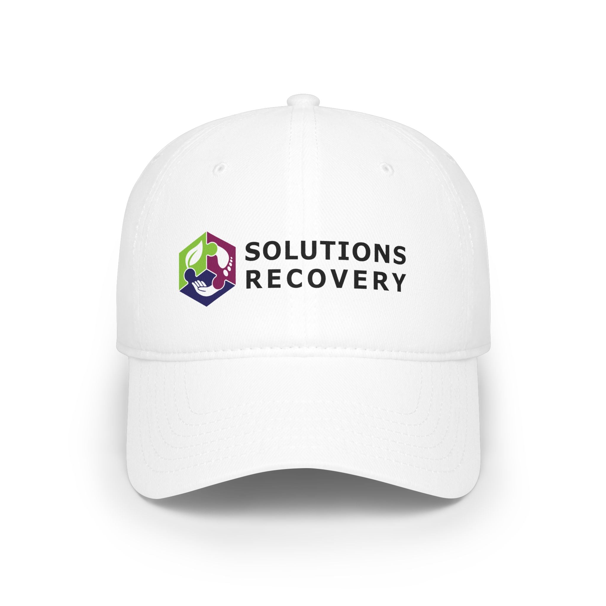 Solutions Recovery Low Profile Embroidered Baseball Cap
