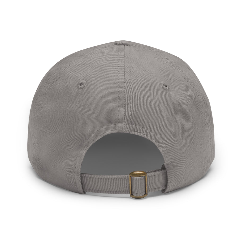 Solutions Recovery Leather Patch Dad Hat — "Live in the Solution"