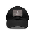 Solutions Recovery Leather Patch Dad Hat — "Live in the Solution"