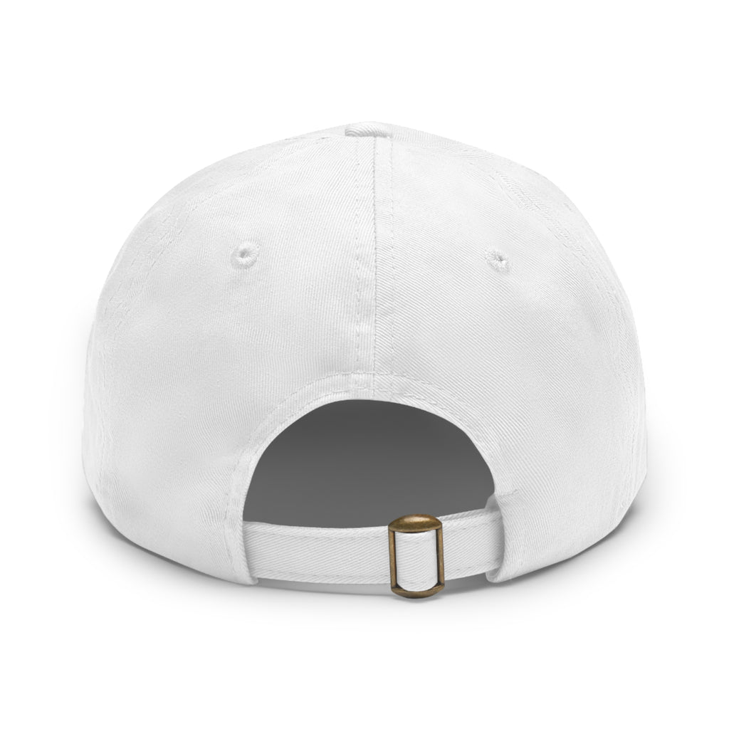 Solutions Recovery Leather Patch Dad Hat — "Live in the Solution"