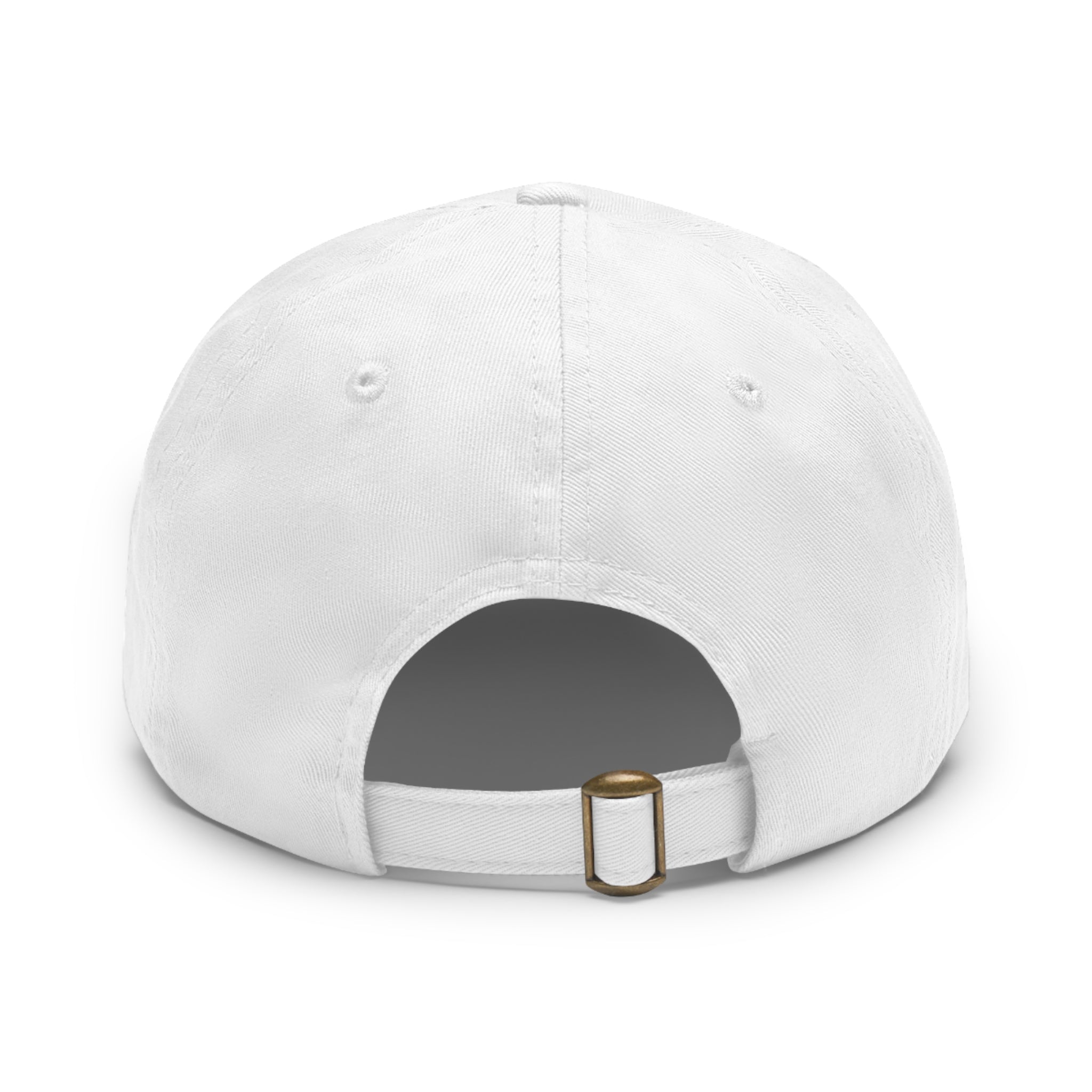 Solutions Recovery Leather Patch Dad Hat — "Live in the Solution"