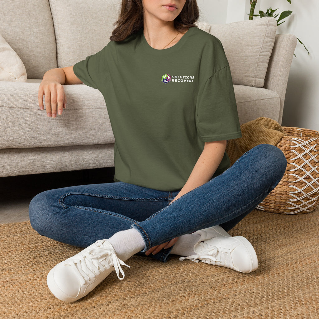 Solutions Recovery Logo Unisex Softstyle T-Shirt Gildan 64000