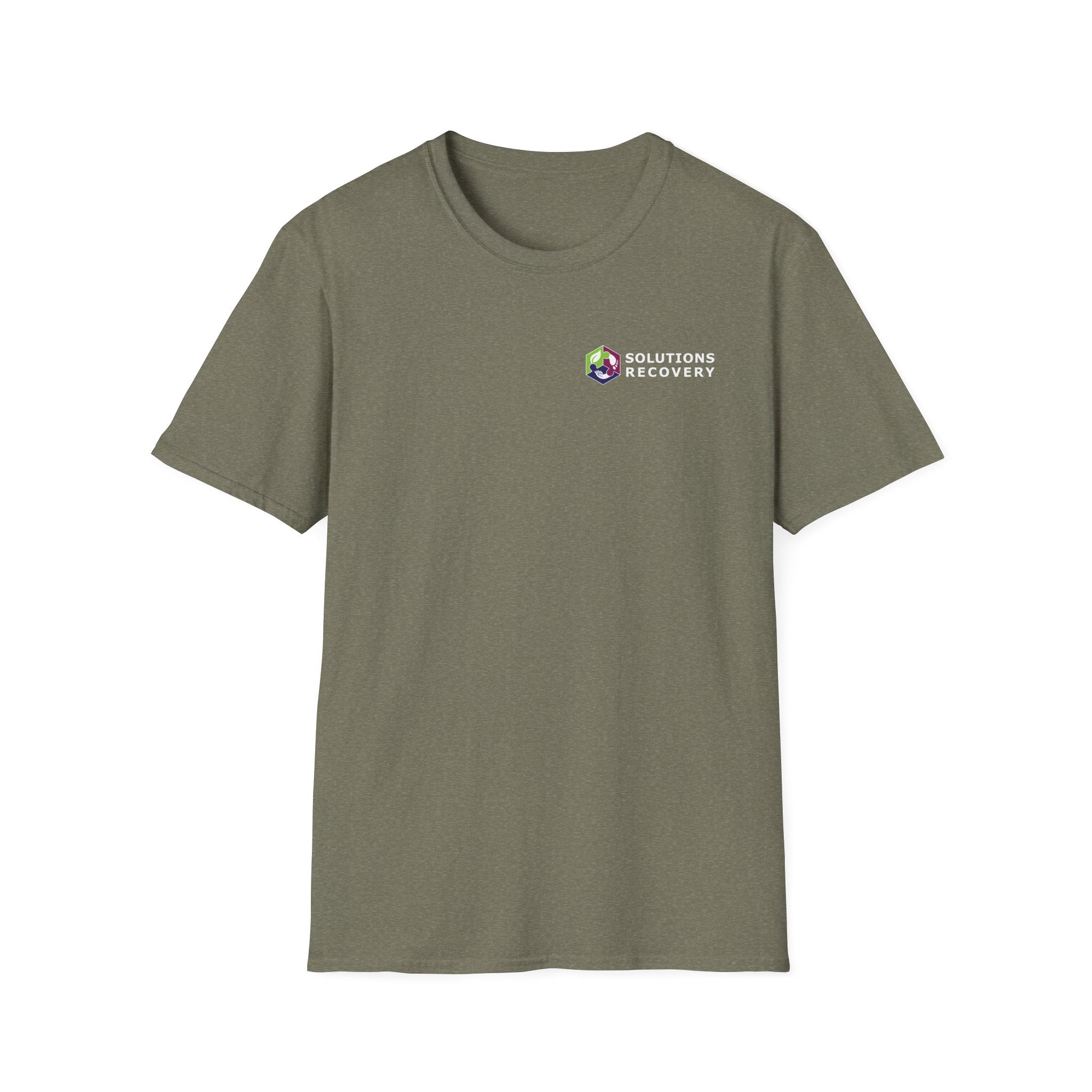 Solutions Recovery Logo Unisex Softstyle T-Shirt Gildan 64000